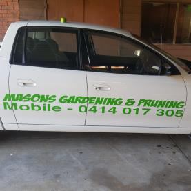 Masons gardening and pruning