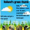Holland’s green thumb